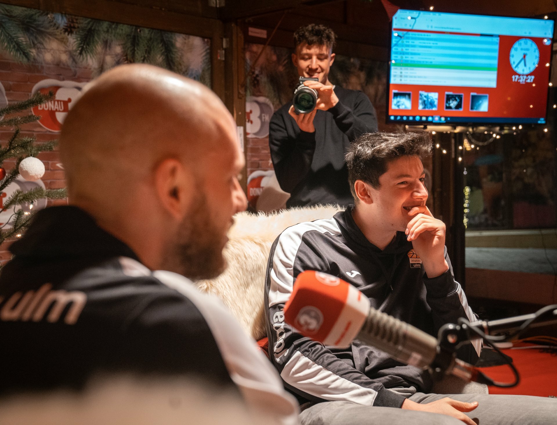 Im Talk: Zwei Uuulmer auf dem Weihnachtsmarkt